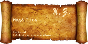 Magó Zita névjegykártya